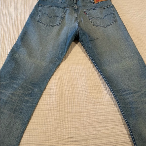 Levi's Men's 501 Faded Blue Jeans 38x34 - Picture 2 of 7